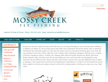 Tablet Screenshot of mossycreekstore.com